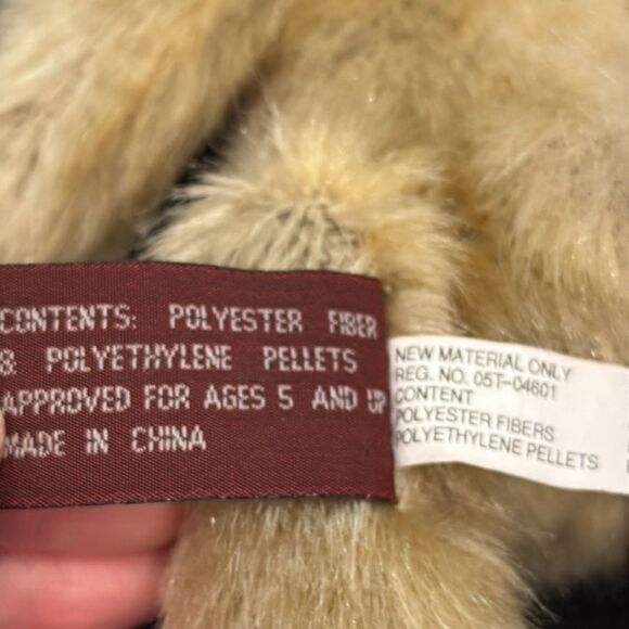 The Bearington Collection Chipper Teddy 1329 Plush Stuffed Animal 10" Jointed - Picture 8 of 11